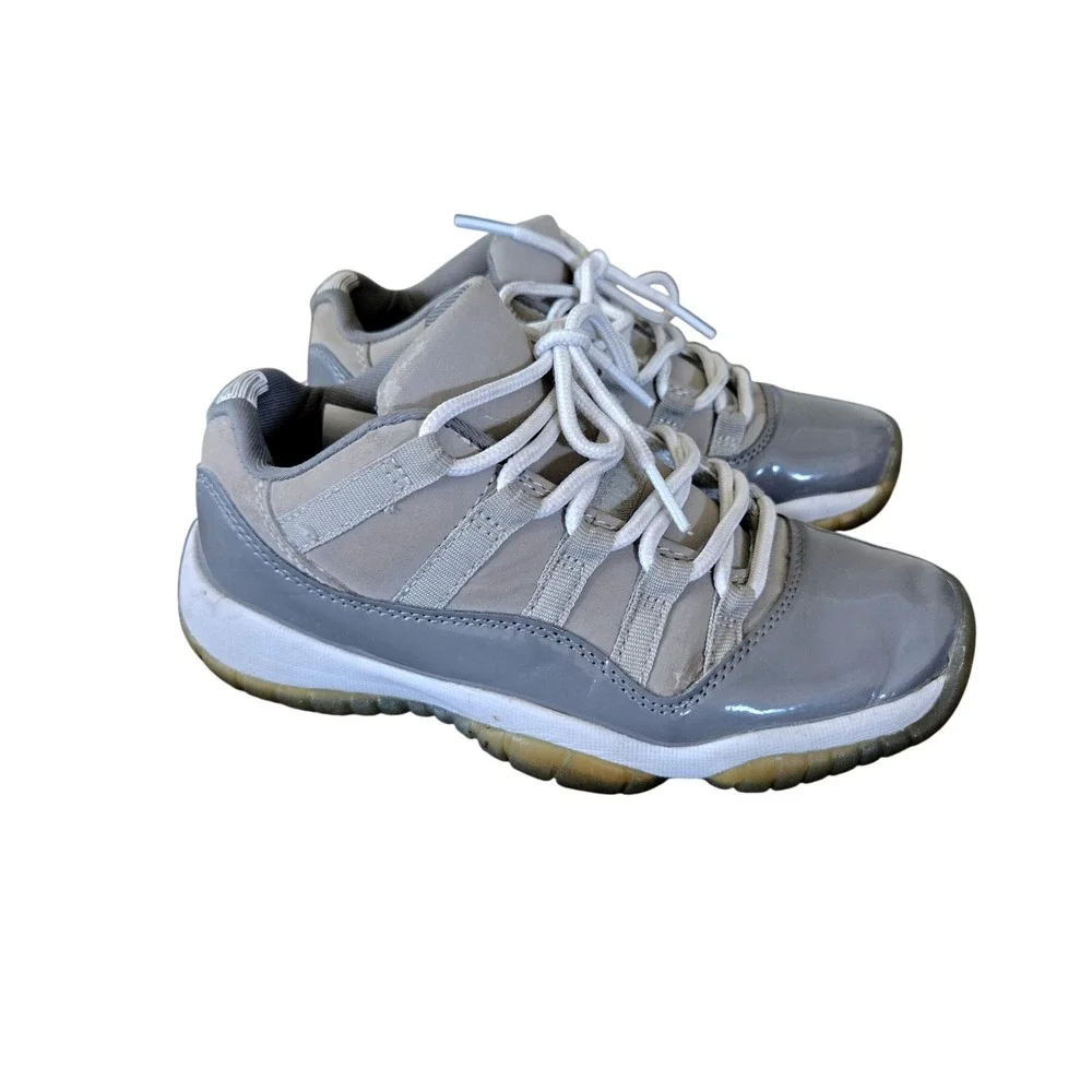 Jordan Air Jordan 11 Retro Low Cool Grey Sneakers Mens 5.5 Womens 7